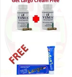 Buy 2 Packs Vimax Pills and Get Largo Cream Free