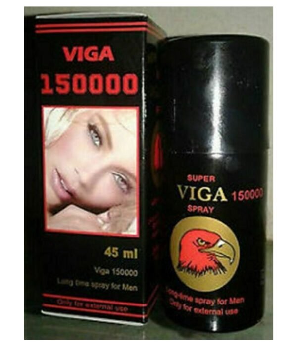 New Super Viga 150000 Delay Spray Black - Image 2